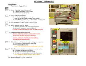 haas lathe maintenance schedule